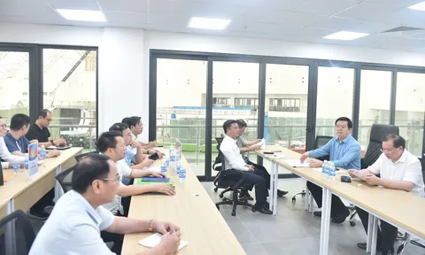 Tiến độ thi công là một trong những tiêu chí đánh giá thi đua, chấm điểm các gian hàng tại Triển lãm