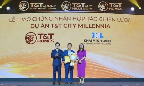 Khải Hoàn Land - Tập đoàn T&T Group: Ký kết hợp tác chiến lược