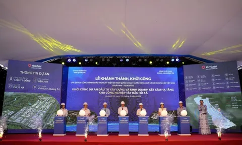 Khởi công KCN Tây Bắc Hồ Xá - Tâm điểm đầu tư tại Bắc Trung Bộ