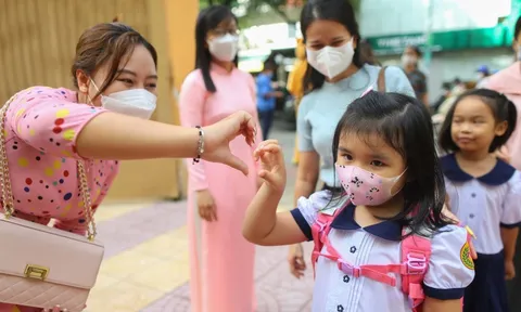 TP HCM: Hôm nay, học sinh lớp 1, 9, 12 tựu trường