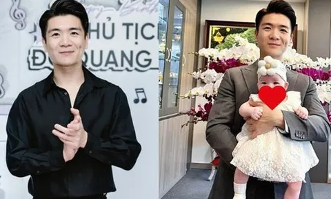 "Bố đơn thân nghìn tỷ" nhà bầu Hiển phong độ đón sinh nhật, visual tổng tài "bỉm sữa" gây sốt