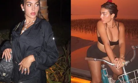 Vợ sắp cưới của Ronaldo khoe body nóng bỏng mắt hút hơn 2 triệu lượt yêu thích, "flex" kim cương lấp lánh mới choáng