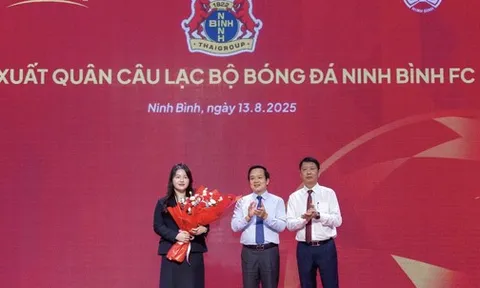 Ái nữ sinh năm 2001 nhà bầu Thụy trở thành Chủ tịch Ninh Bình FC