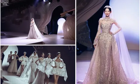Calla Haute Couture for Hong Van: Từ lễ đường tới sàn runway