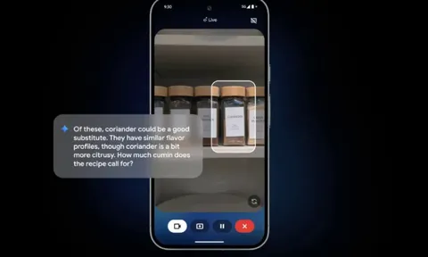 Google nâng cấp Gemini Live: Trợ lý AI vừa nói vừa "chỉ trỏ"