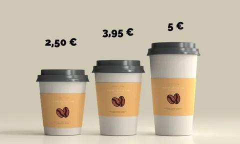 Hiệu ứng chim mồi: Tại sao ly cà phê cỡ lớn lại rẻ hơn?