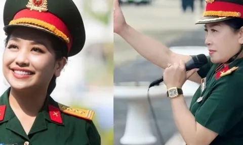 Điều ít biết về nữ NSND mang hàm Đại tá làm Tổng đạo diễn khối nghi trượng A80