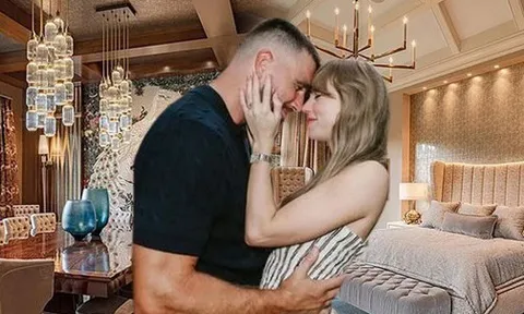 "Nhà tân hôn" 457 tỷ của Taylor Swift - Travis Kelce: Sang chảnh đến lóa mắt, "cô tiếng Anh và thầy thể dục" ở đây là đúng bài!
