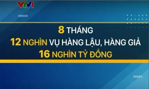 Phát hiện gần 12.000 vụ hàng lậu, hàng giả trong 8 tháng