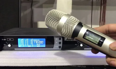 Dùng micro không dây này hát karaoke sẽ bị phạt tiền, tịch thu thiết bị