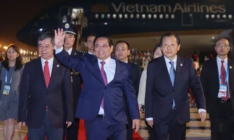 Thủ tướng Phạm Minh Chính bắt đầu chuyến công tác tại Trung Quốc