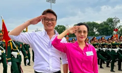 Hai biên tập viên VTV đọc thuyết minh trong lễ diễu binh, diễu hành A80 là ai?