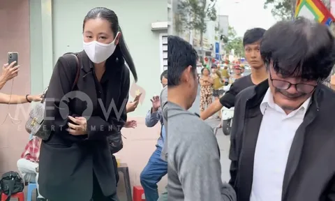 Đám tang diễn viên Ngọc Trinh: NS Công Ninh khóc nghẹn, Quách Ngọc Tuyên ngồi thất thần, Nam Thư cùng dàn sao đến viếng