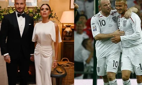 Rooney hé lộ chuyện "ngượng chín mặt" khi ăn tối nhà David Beckham