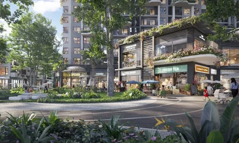 Ecopark chính thức ra mắt shop thương mại khối đế thuộc bộ sưu tập Sky Premium- Sky Retreat