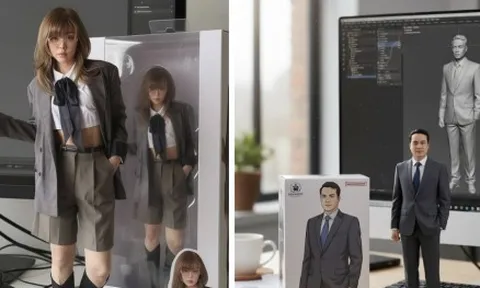 Vì sao trend biến ảnh chân dung thành tượng sáp AI gây sốt mạng?