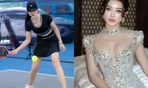 Á hậu Huyền My chăm tập thể thao hết cỡ: Từ pickleball, golf đến yoga đều "cân đẹp", bảo sao dáng nuột nà đến thế