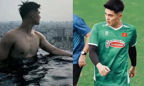 Thủ môn U23 Việt Nam cao 1m91, visual cực điển trai đến Duy Mạnh còn phải khen nức nở