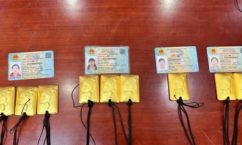 Triệt phá đường dây vận chuyển vàng miếng từ Trung Quốc vào Việt Nam