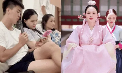 Chị chồng vô tình để lộ biểu cảm của vợ Duy Mạnh khi ở nhà chồng: Có kiêu kì, xa cách như anti-fan gièm pha?