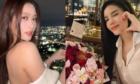 Hoa hậu Kỳ Duyên hẹn hò bí ẩn, lộ chi tiết người đi cùng chính là Hoa hậu Thiên Ân?
