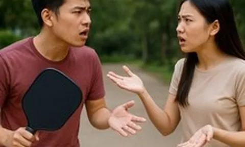 Nguyên nhân khiến bạn gái không cho người yêu đi chơi Pickleball