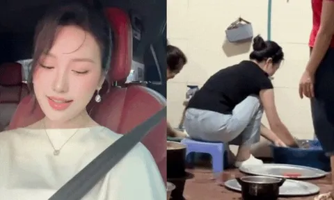 Tiểu thư Doãn Hải My "lên đồ" sang chảnh, xinh như hoa hậu, khí chất khác hẳn lúc cặm cụi rửa bát ở quê chồng