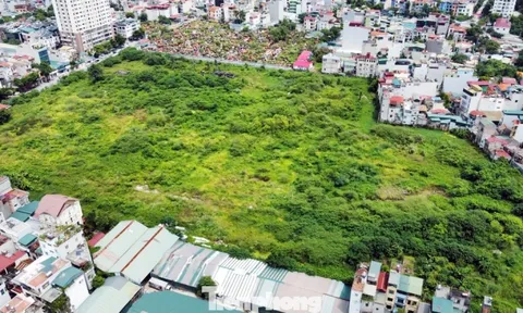 Cận cảnh khu đất bỏ hoang nhiều năm ở Hà Nội được thí điểm làm nhà ở