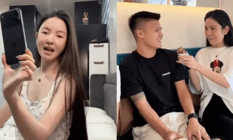 Nhiều lần nài nỉ, cuối cùng Chu Thanh Huyền cũng được tặng iPhone 17 Pro Max nhưng không phải từ Quang Hải