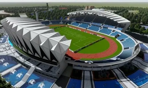 Diễn biến mới tại sân vận động 22.000 chỗ ngồi lớn nhất miền núi phía Bắc, trị giá hơn 500 tỷ đồng sắp hoàn thành