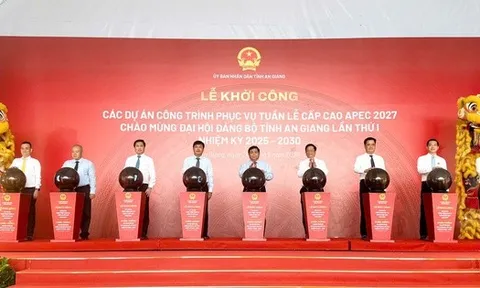 Khởi công, khởi động 10 dự án, công trình phục vụ APEC 2027