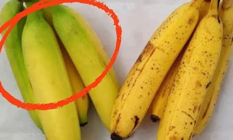 Mua chuối, cứ học thuộc mẹo này là biết ngay chuối chín tự nhiên hay tẩm hóa chất