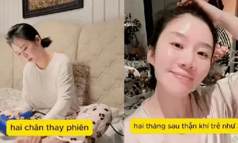 43 tuổi da vẫn căng mịn: Phụ nữ Trung Hoa có cách dưỡng nhan bằng máy sấy rất hay!