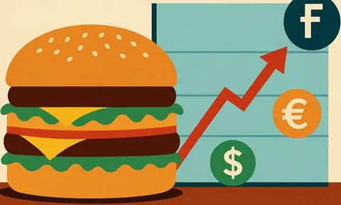 Có thể bạn chưa biết: Sức mạnh đồng tiền của một quốc gia có thể được tiết lộ chỉ nhờ... một chiếc hamburger?