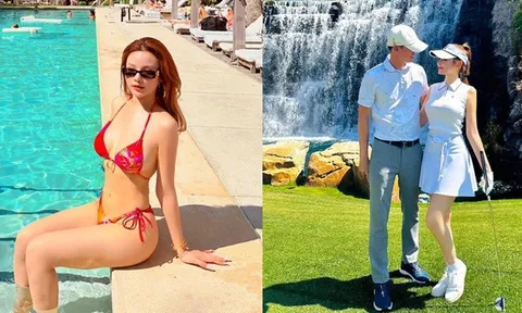 Nhan sắc vợ đại gia là "mỹ nhân nóng bỏng bậc nhất" showbiz Việt, U40 trẻ đẹp như 20