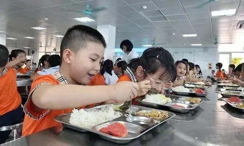 Hà Nội lập đoàn kiểm tra đột xuất bữa ăn bán trú học sinh sau ồn ào rau 'phù phép'