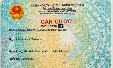 Cấp đổi thẻ căn cước cho công dân do thay đổi địa giới hành chính