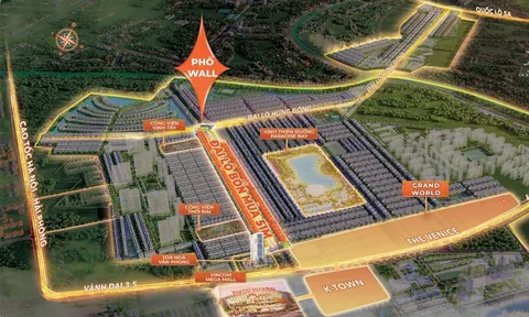 Chính thức mở bán Nhà phố thương mại Đại Lộ Bốn Mùa – “Phố Wall” Ocean City