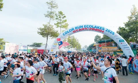 Color Run EcoLakes 2025 – Đường chạy sắc màu hòa cùng Halloween sôi động tại EcoLakes Mỹ Phước