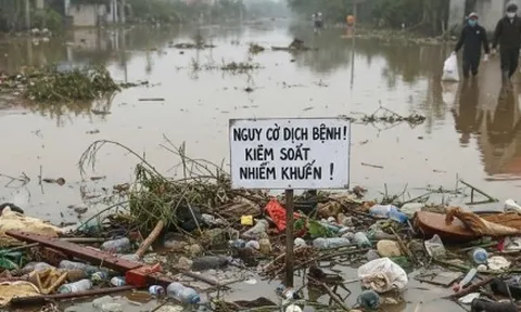 Bốn nhóm bệnh thường gặp sau bão lũ