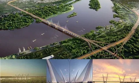 Chính thức: Hà Nội khởi công cây cầu hơn 7.300 tỷ bắc qua sông Hồng, dự kiến hoàn thành năm 2027