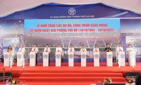 Liên danh Trungnam E&C – Bắc Trung Nam bắt đầu làm dự án Cầu Thượng Cát với tổng vốn đầu tư hơn 7.303 tỷ đồng