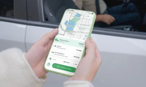 Grab thử nghiệm dịch vụ GrabCar xe điện tại Hà Nội