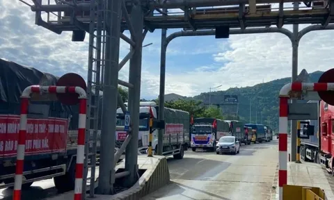 VEC miễn phí dịch vụ đường bộ cho xe chở hàng cứu trợ