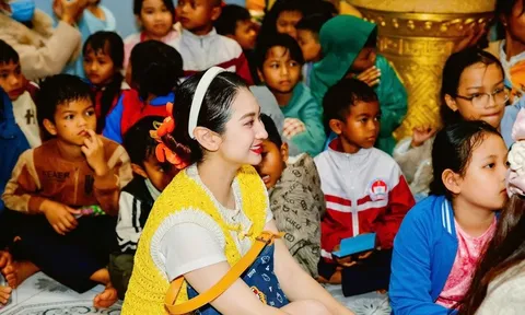 Cao Mỹ Kim trao 1.000 phần quà dịp Tết Trung Thu