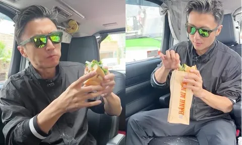 Nam diễn viên nổi tiếng thích mê món bánh mì Việt