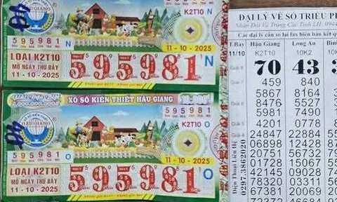 Xổ số miền Nam: 28 tờ vé số trúng độc đắc tại An Giang và Cà Mau