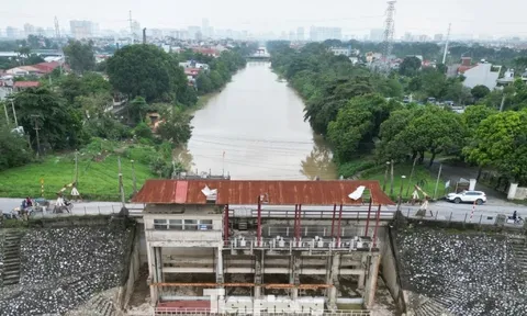 Cận cảnh vị trí chuẩn bị xây trạm bơm tiêu úng hơn 4.200 tỷ đồng lớn nhất Hà Nội