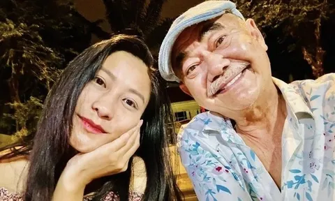 Bạn gái kém 36 tuổi phủ nhận tin đồn chia tay NSND Việt Anh