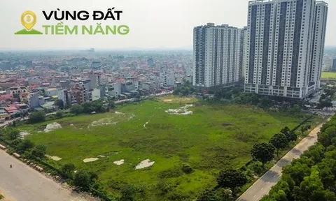 Toàn cảnh lô đất sắp được xây 6 tòa chung cư ở khu nhà giàu Hà Nội cứ mưa là ngập